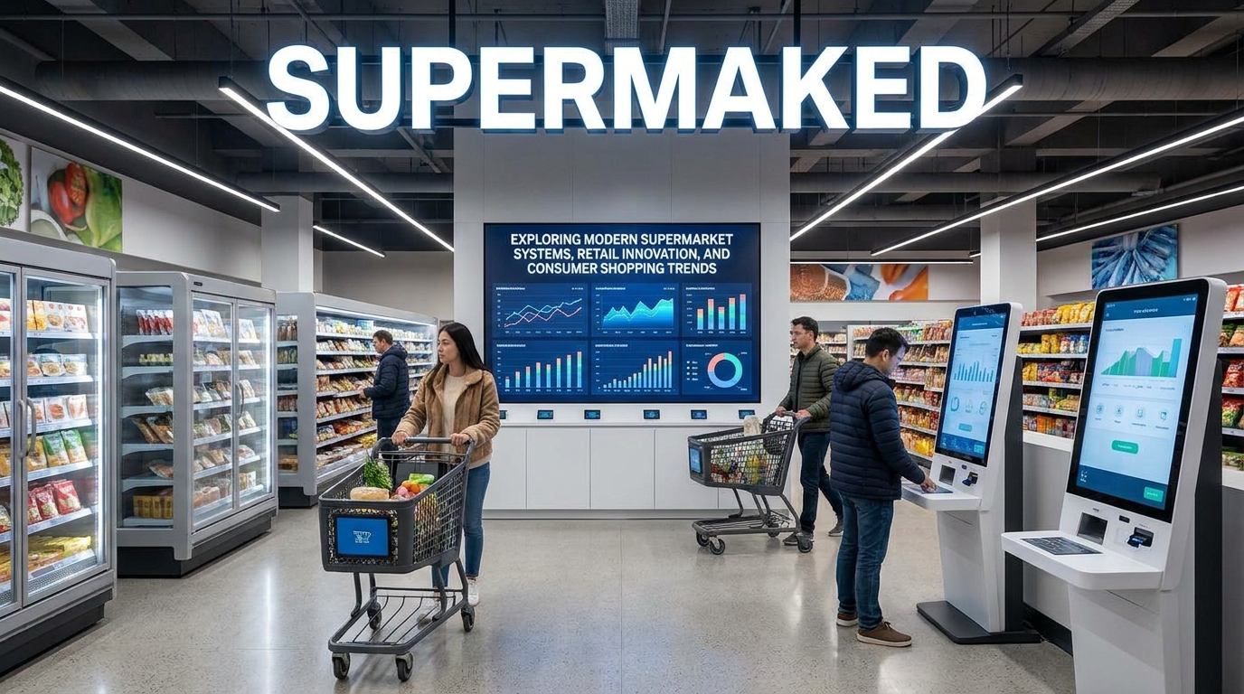 Supermaked Exploring Modern Supermarket Systems, Retail Innovation, and Consumer Shopping Trends